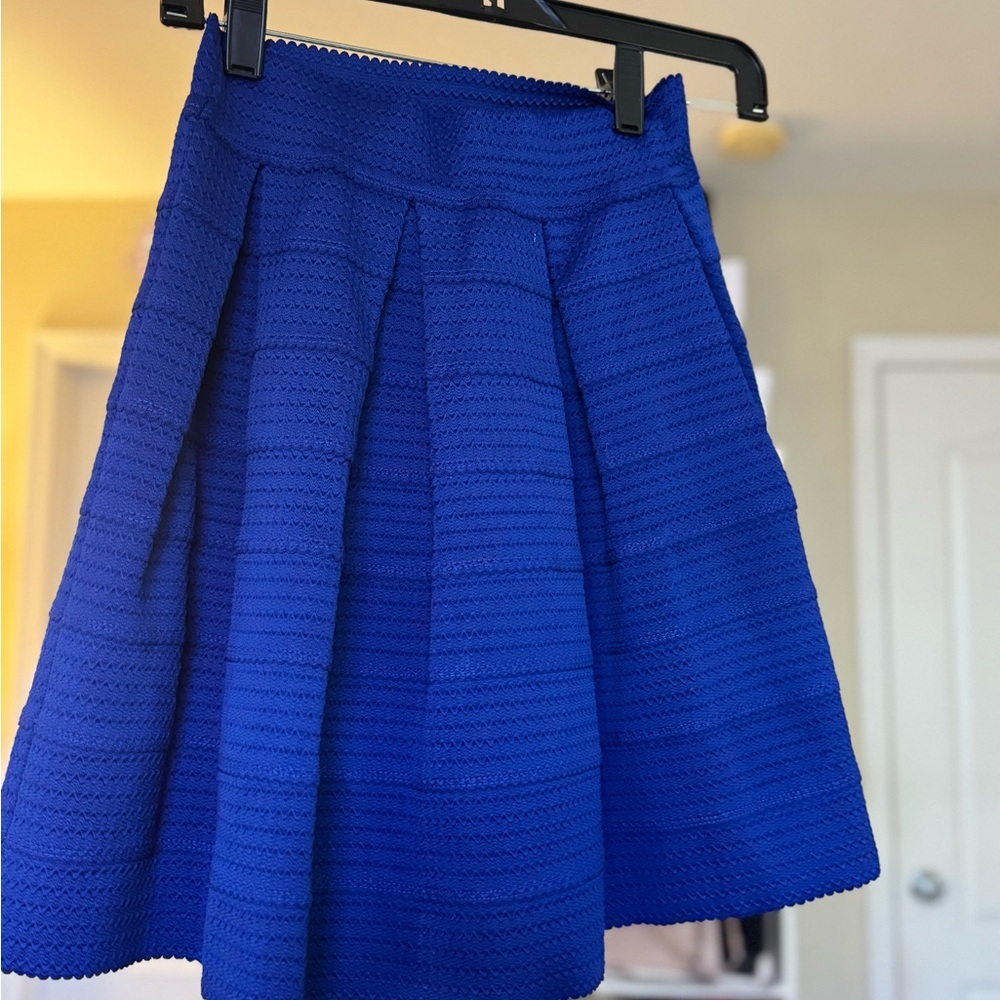 Express Blue Skirt